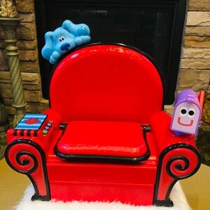 Leap Frog Blues Clues and & You! Thinking Play Chair Lights Sound Work 2020